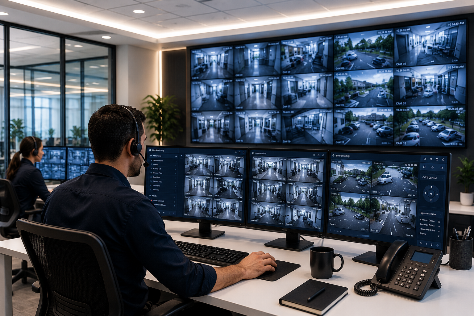 24/7 Live CCTV Monitoring